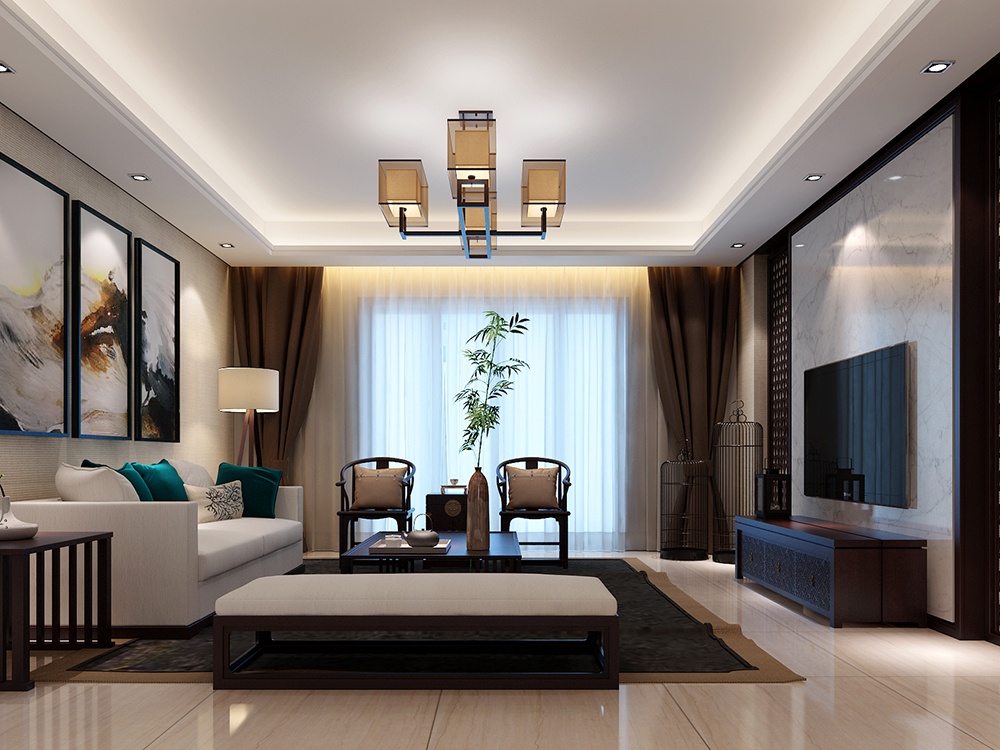長提花園別墅項(xiàng)目裝修現(xiàn)代中式風(fēng)格設(shè)計(jì),上海騰龍別墅設(shè)計(jì)作品,歡迎品鑒