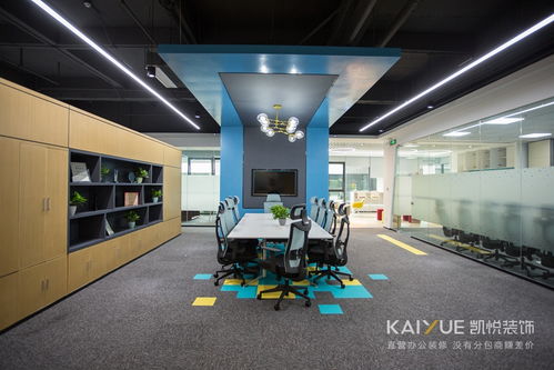 駿伯網絡辦公室裝修設計實景圖