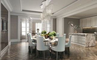 v7九間堂 新古典風格 412平米六居室裝修圖片